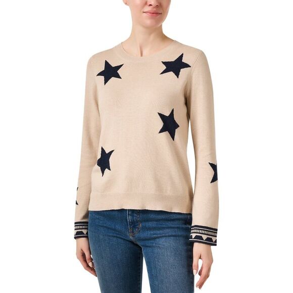 Lisa Todd Sweaters - Lisa Todd Womens  Cashmere-Blend Sweater, Blue